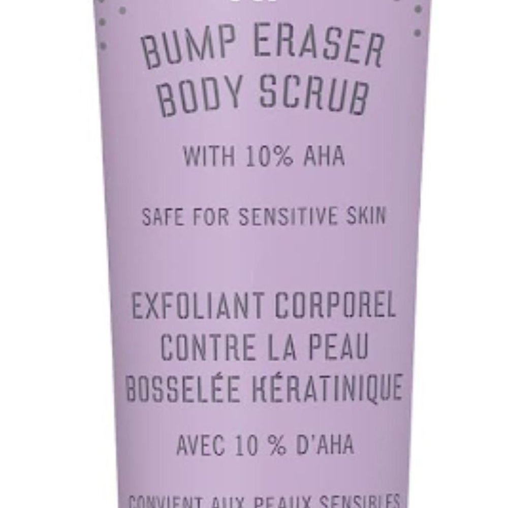 First Aid Beauty KP Bump Eraser Body Scrub 10% AHA for Dry Skin
